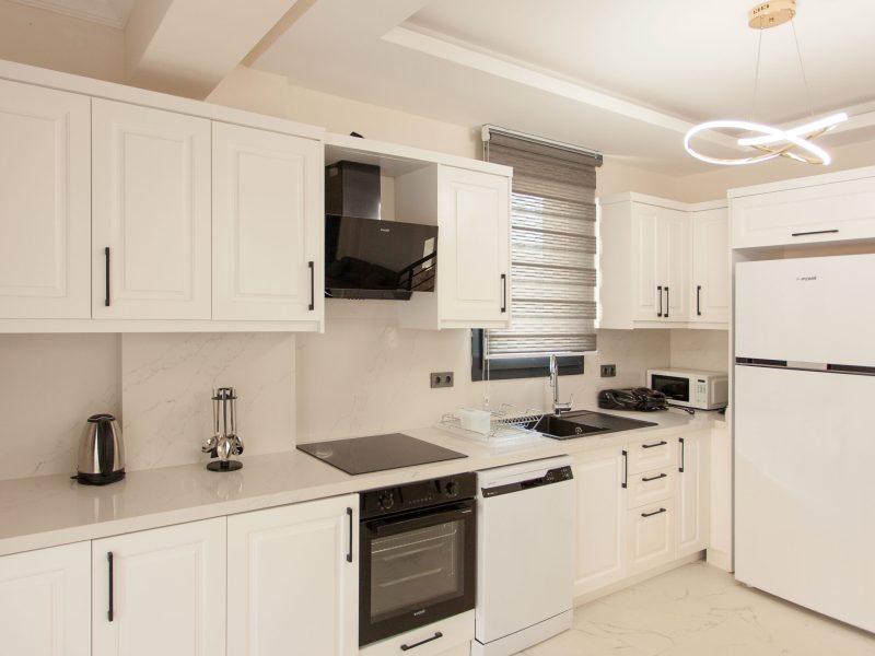 Cesur Villa1 living Room & Kitchen