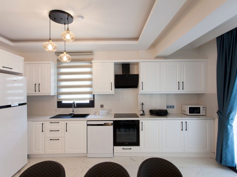 Cesur Villa2 living Room & Kitchen